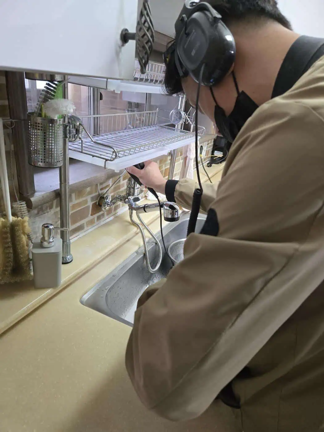 수도계량기 누수 확인